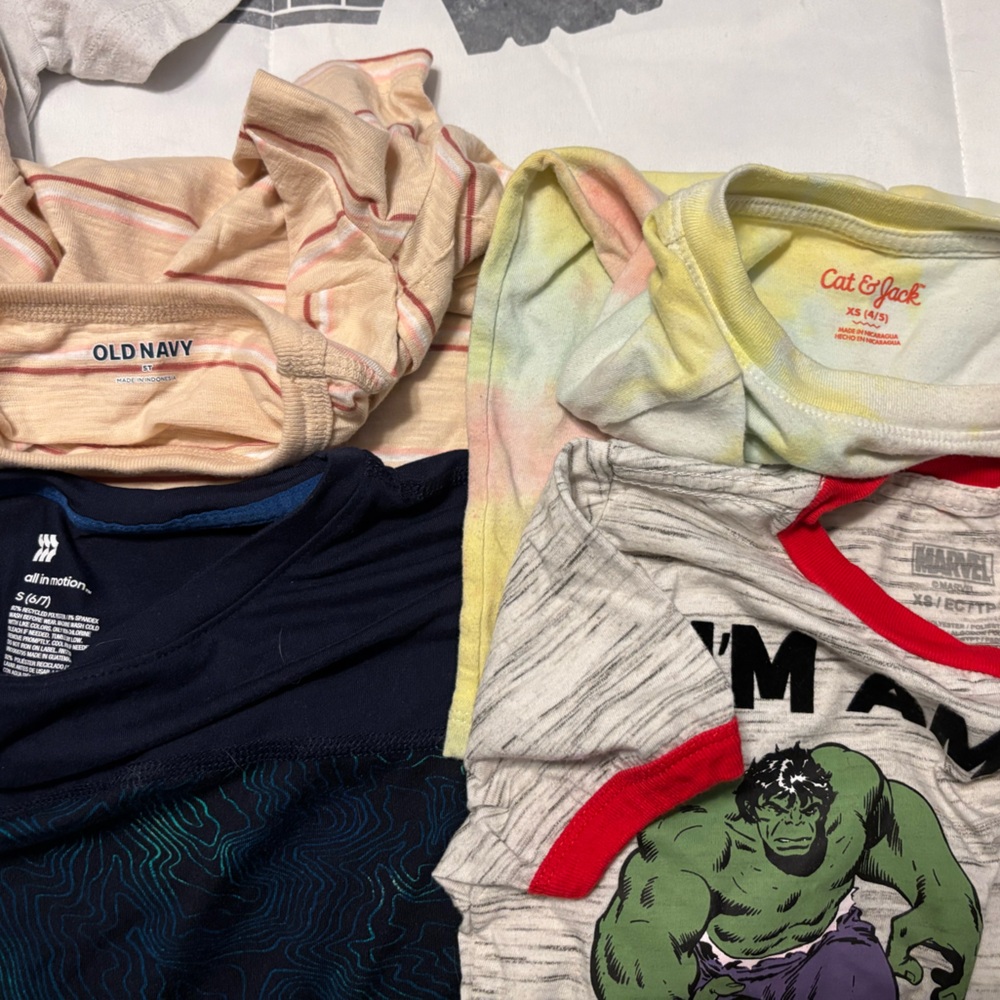 Boys T-Shirt Bundle (6) - Size 4-7 - Picture 2 of 7